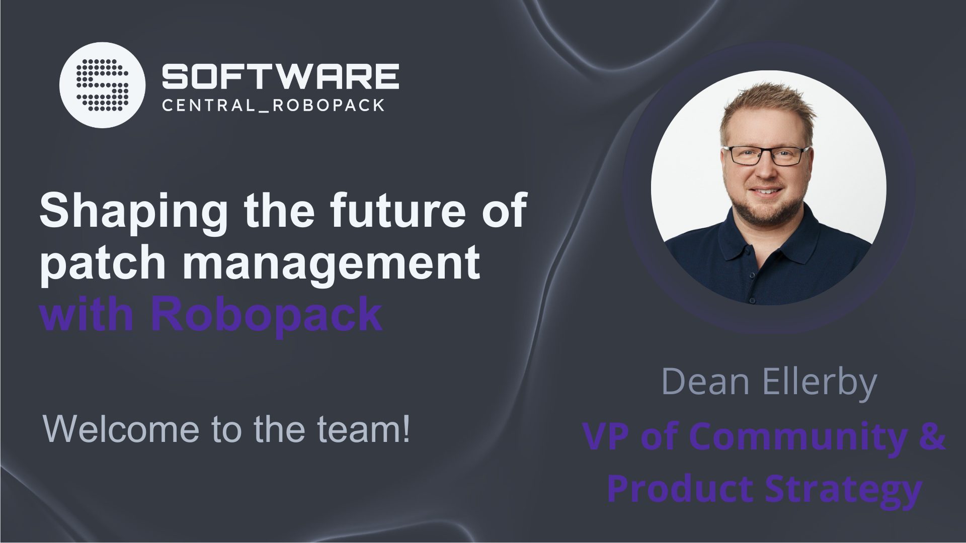 Dean Ellerby joins Robopack!